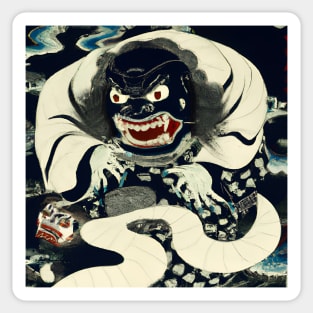 Japanese Yokai painting Sticker